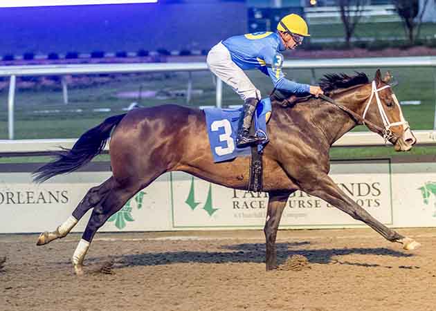 Horse Racing at Fair Grounds Race Course & Slots